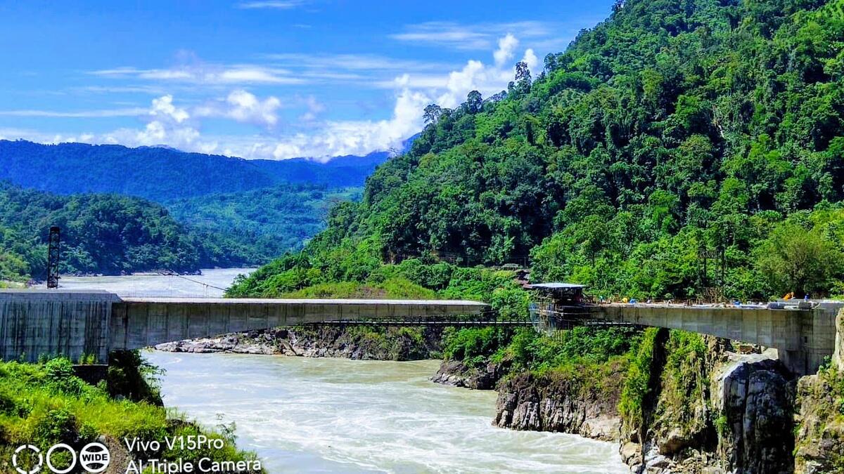 Siang Bridge, Arunachal Pradesh